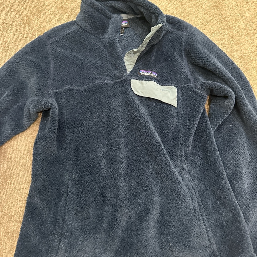 Patagonia Blue Fleece Jacket